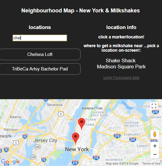 image of neighbourhood app screen