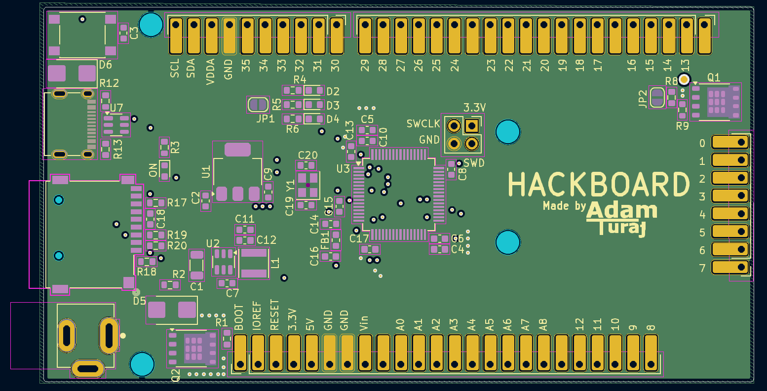 Second PCB Layer