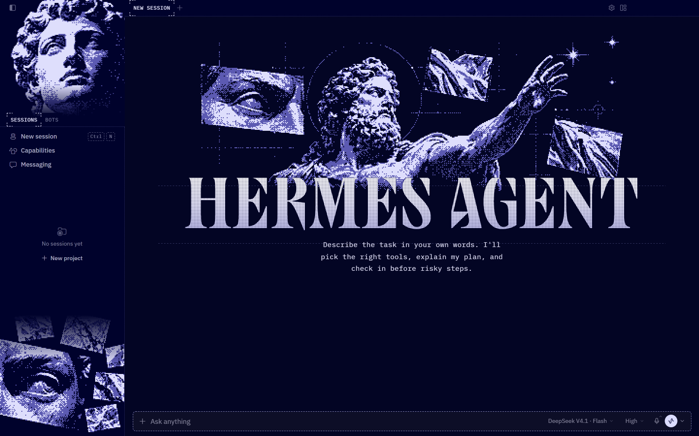 hermes-pantheon screenshot 1