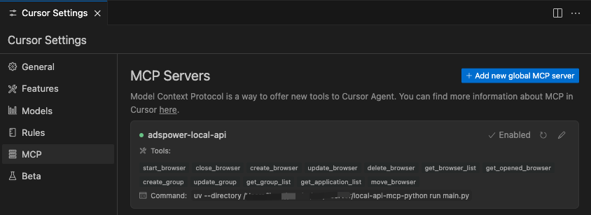 Cursor
