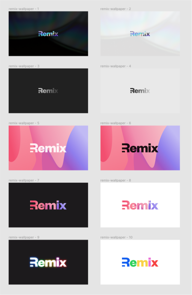 Remix Wallpapers Preview