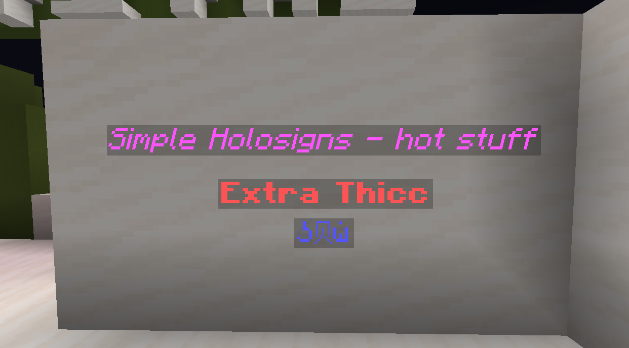 Simple Holosigns | SpigotMC - High Performance Minecraft Software