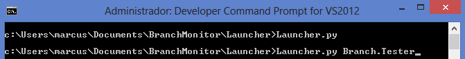 Launcher usage