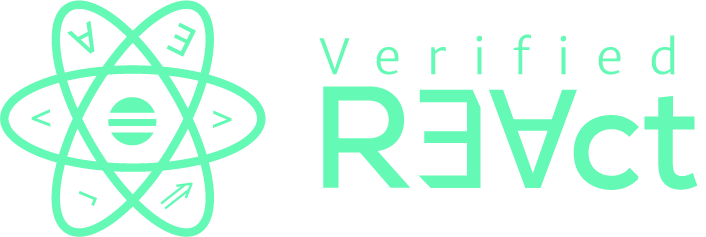 Verified React logo