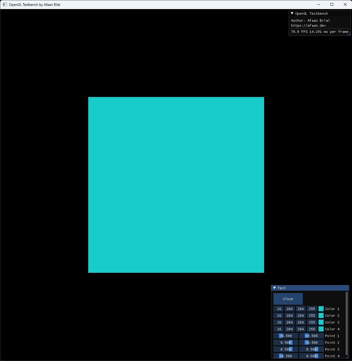 Test-BasicQuad