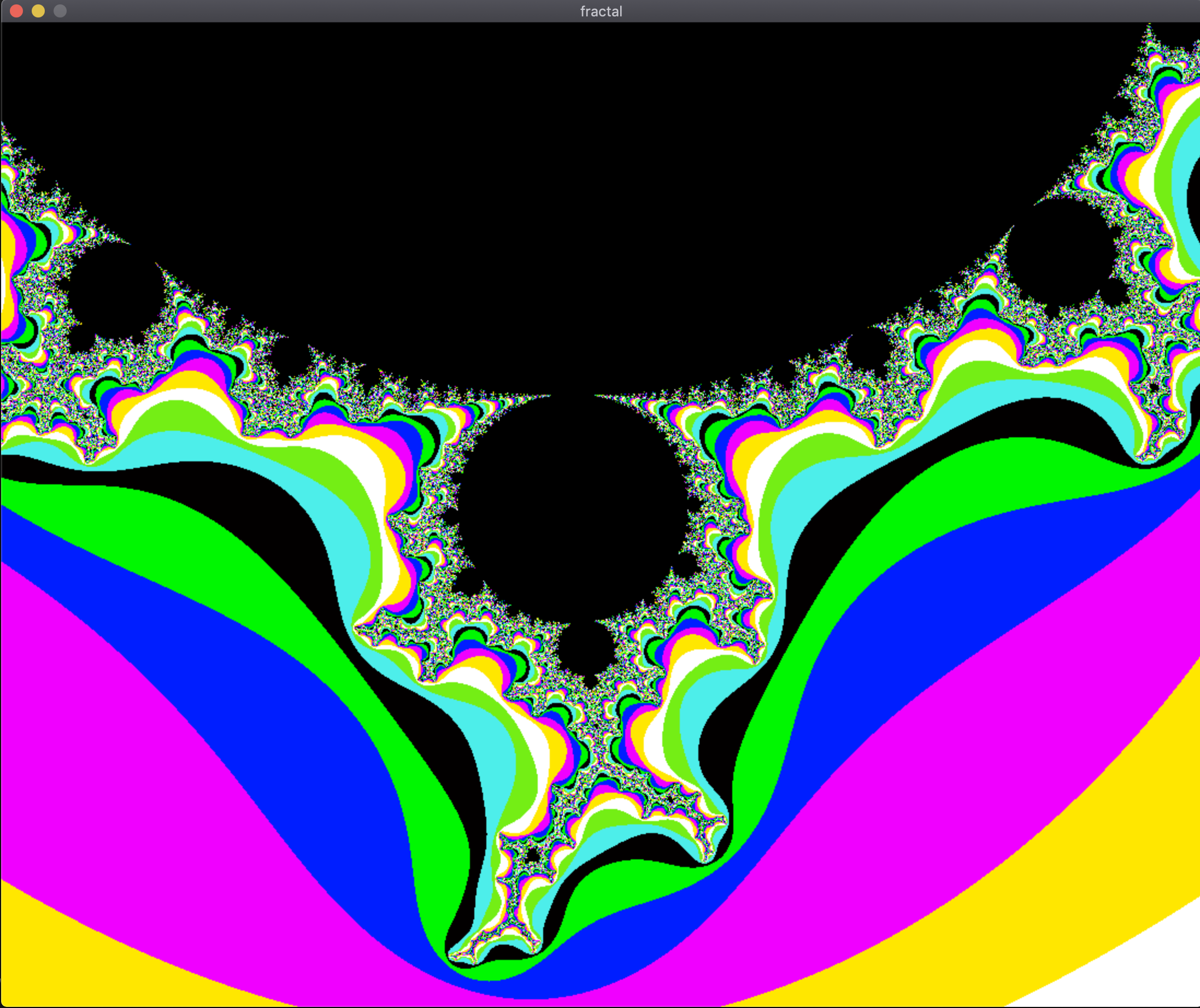 Mandelbrot Zoomed In 1