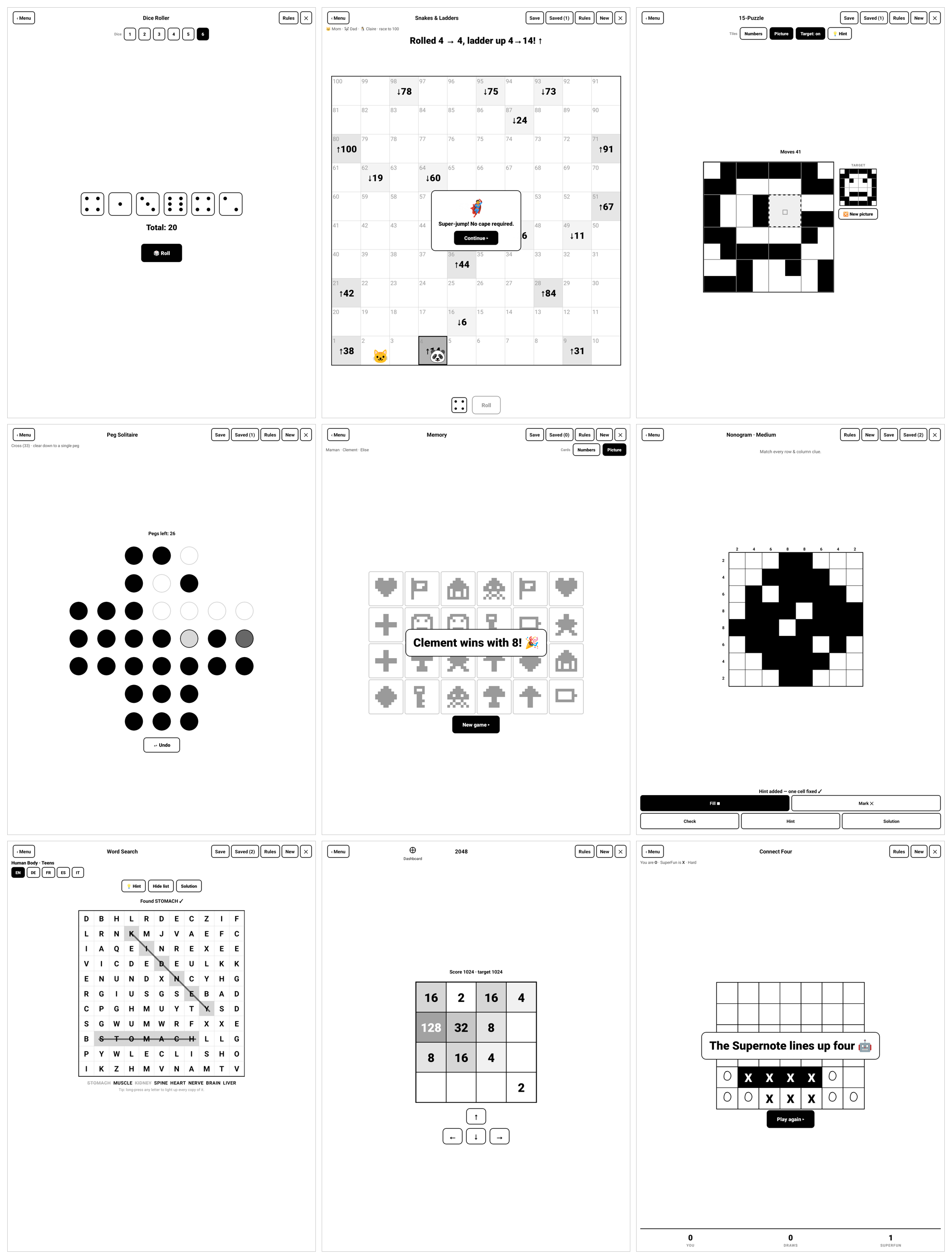 More games