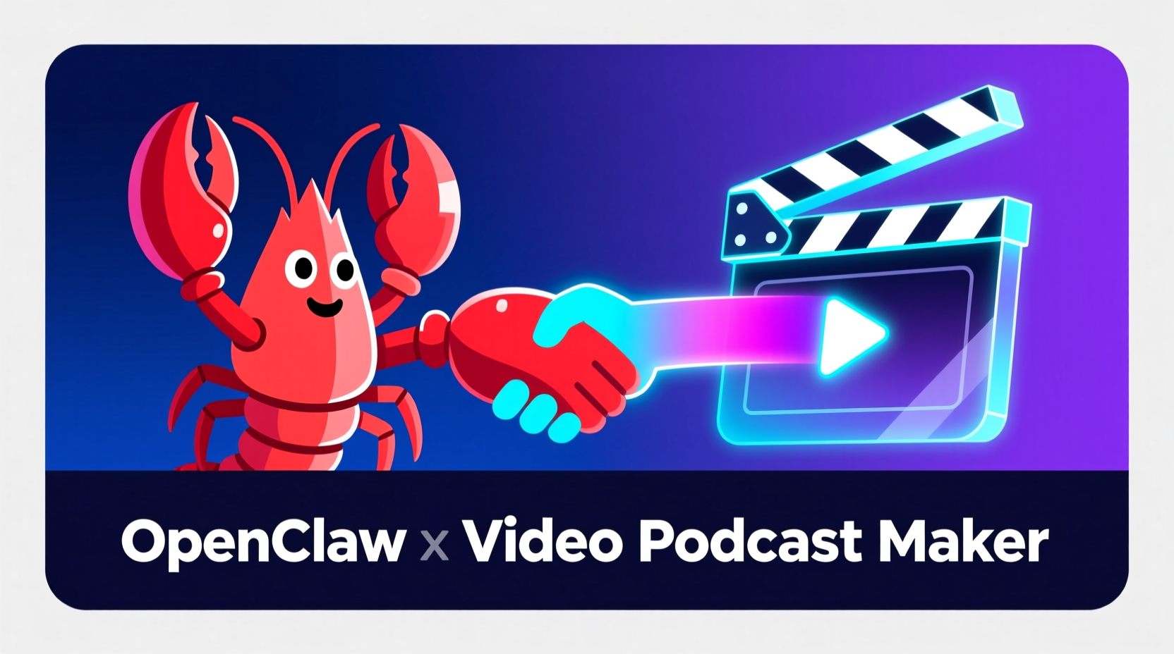 OpenClaw x Video Podcast Maker