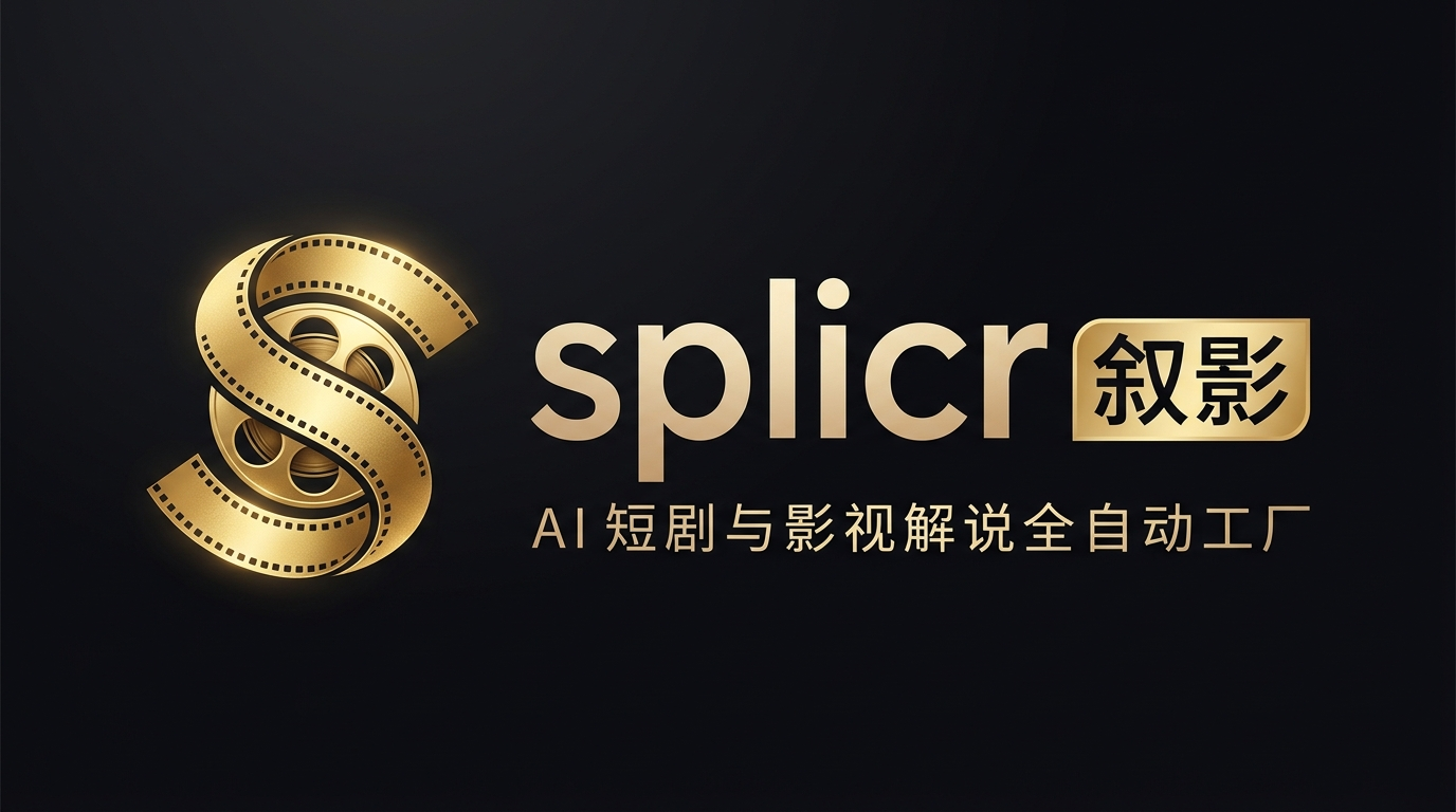 splicr 叙影 AI 视频解说创作工具