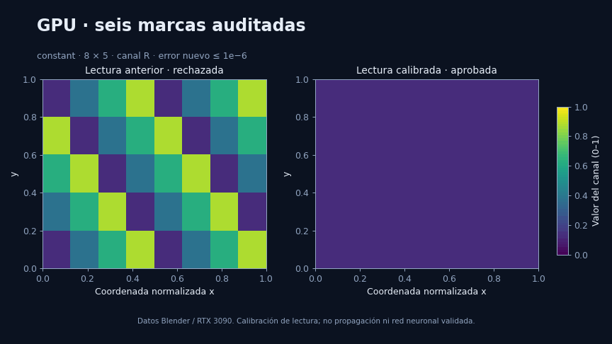 Earlier version: GPU buffer calibration