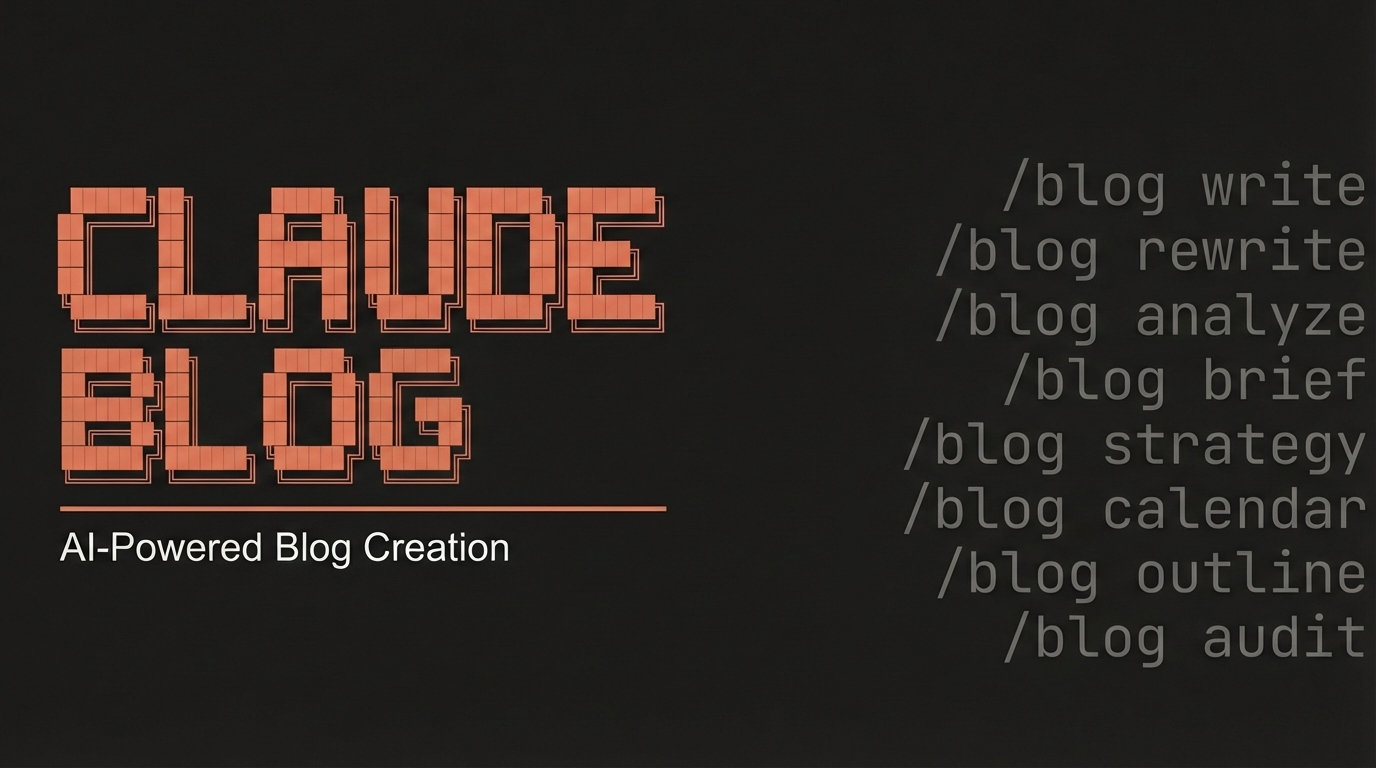 Claude Blog - AI-Powered Blog Creation