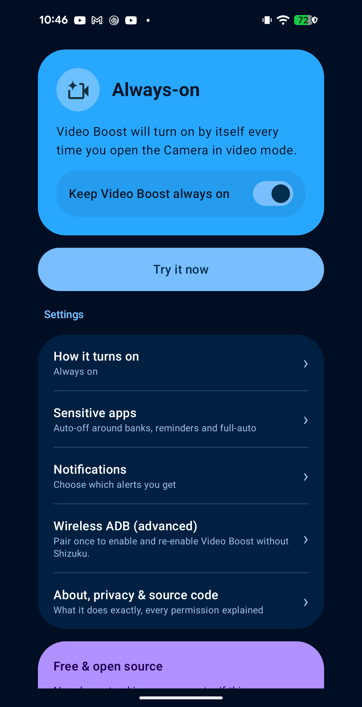 Video Boost AO screenshot 1