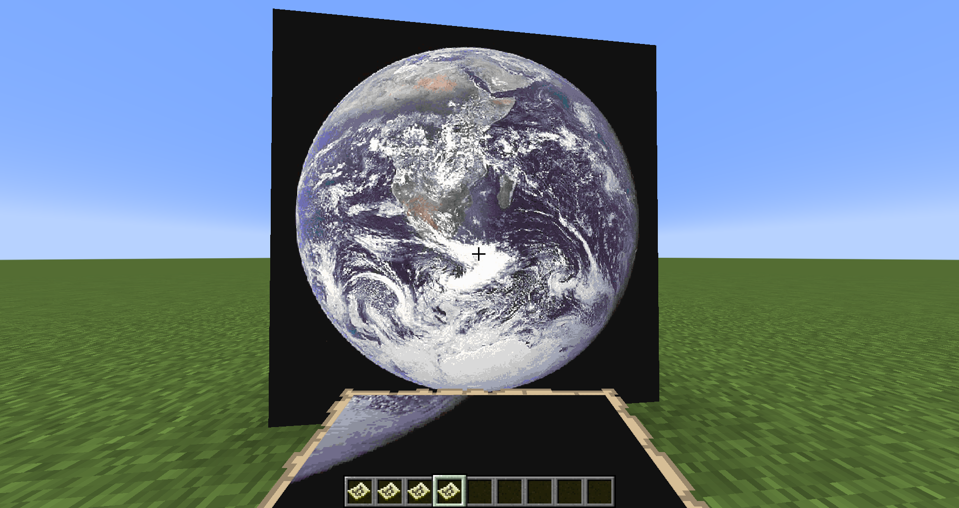 Map ingame (Minecraft)