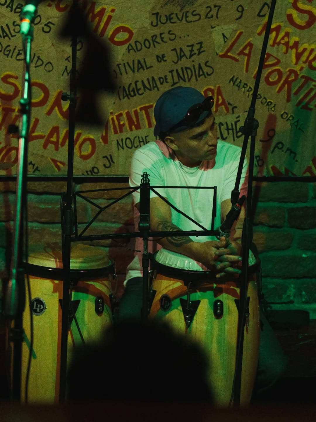 Congas en el Festival de Jazz de Cartagena