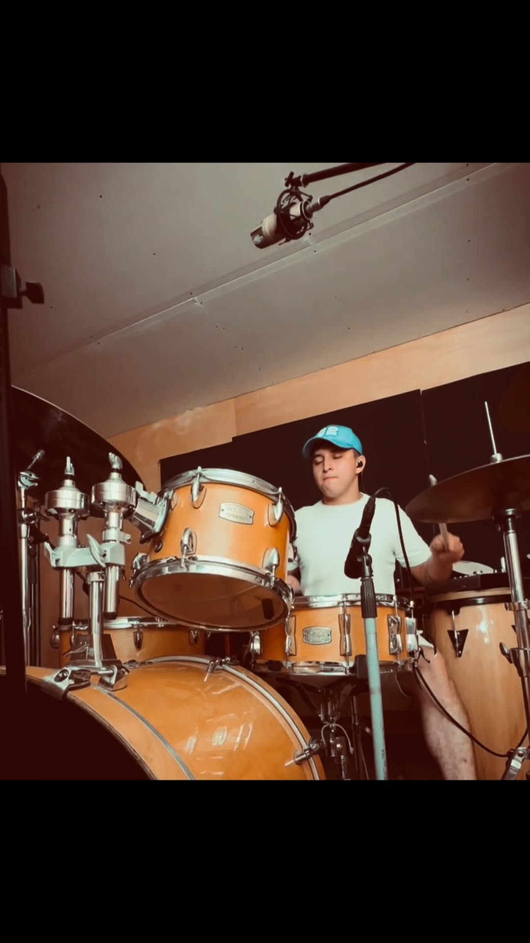 Grabando en estudio