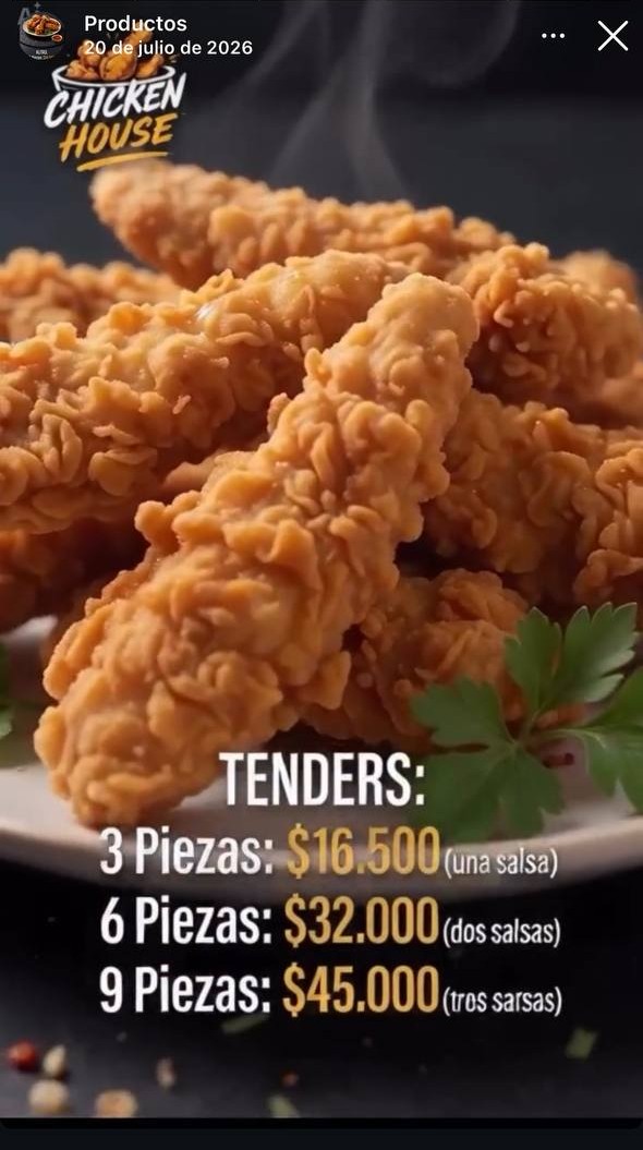 Tenders de pollo