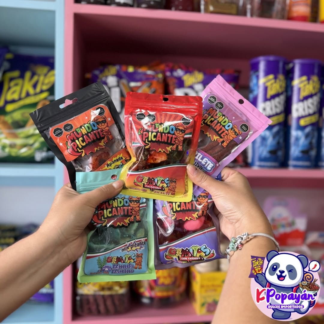 Combo Mexicano KPOPAYAN · dulces enchilados Mundo Picante