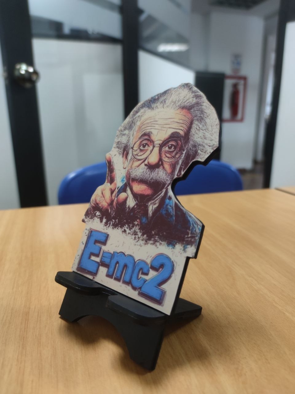 Portacelular 3D Einstein E=mc2
