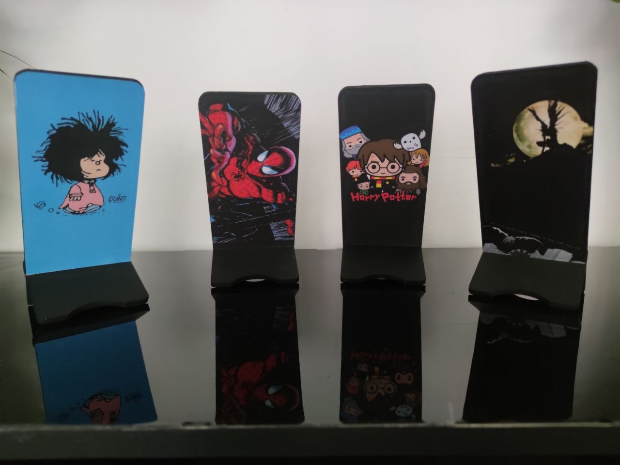 Portacelulares Mafalda, Spider-Man y Harry Potter