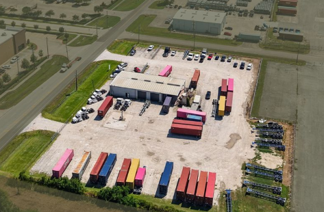 Industrial outdoor storage facility