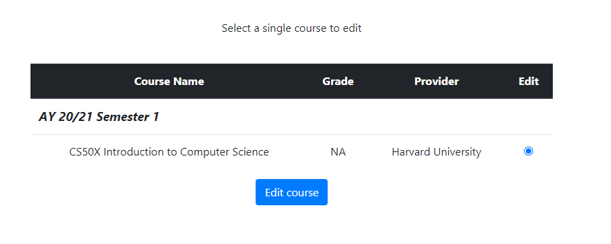 GitHub - AhmadHatziq/course-manager: Full stack Flask application using ...