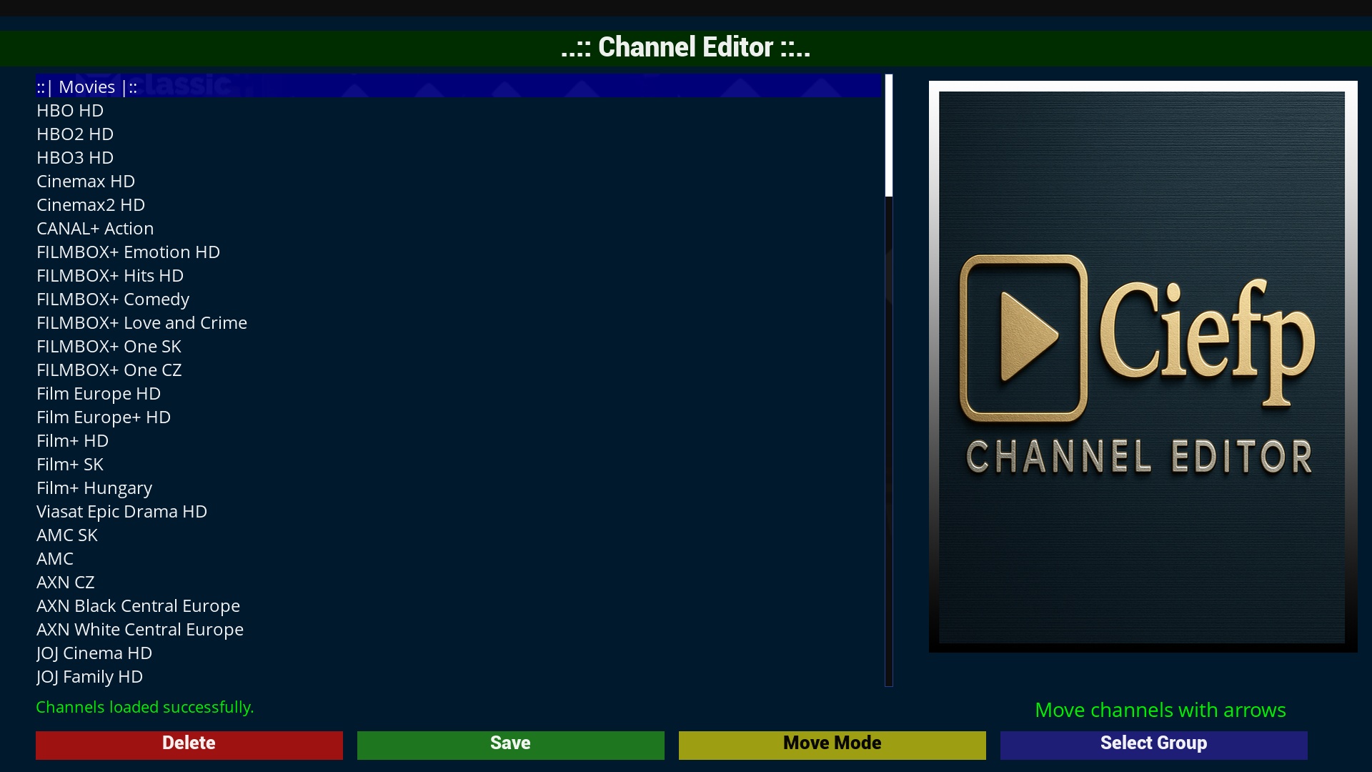 CiefpChannelManager صورة 1
