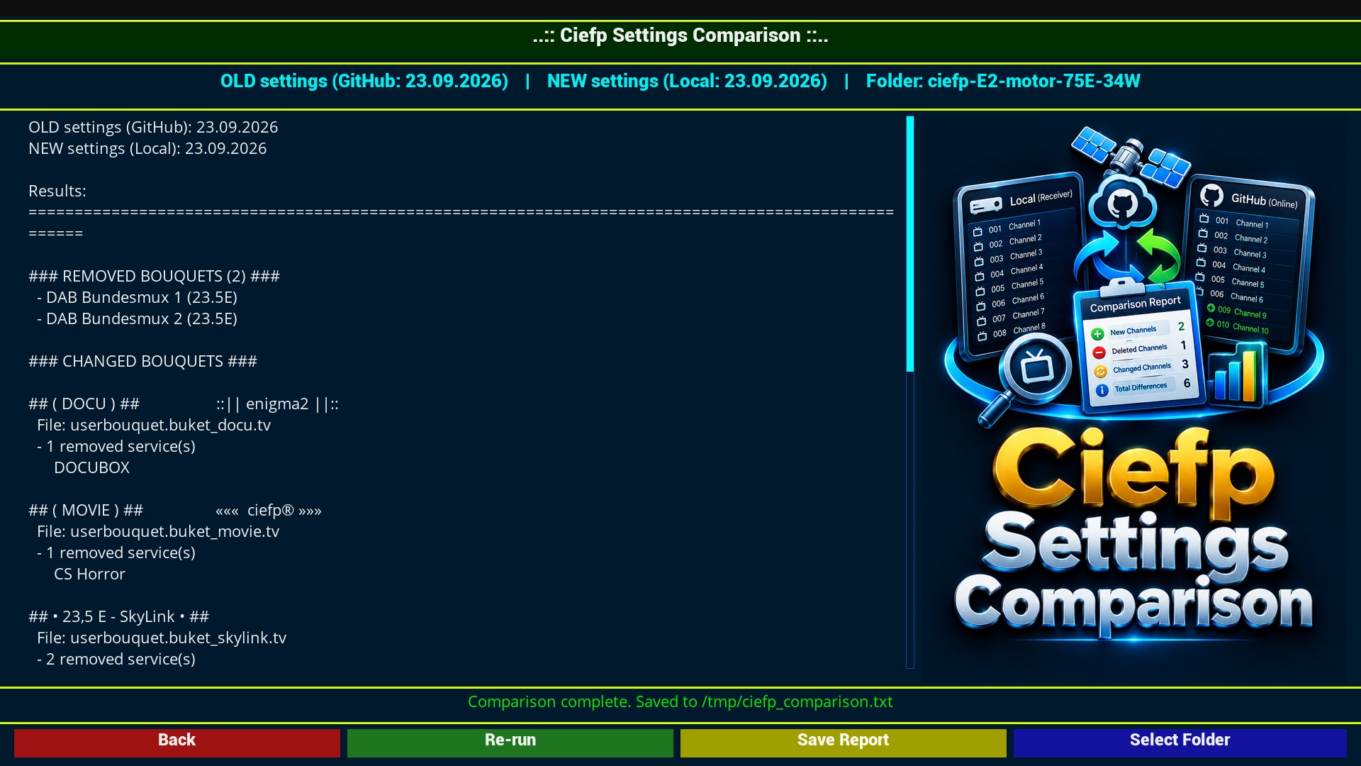 CiefpE2editor screenshot 3
