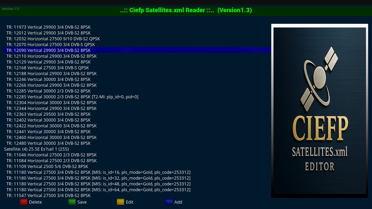 CiefpSatelliteXmlEditor صورة 1