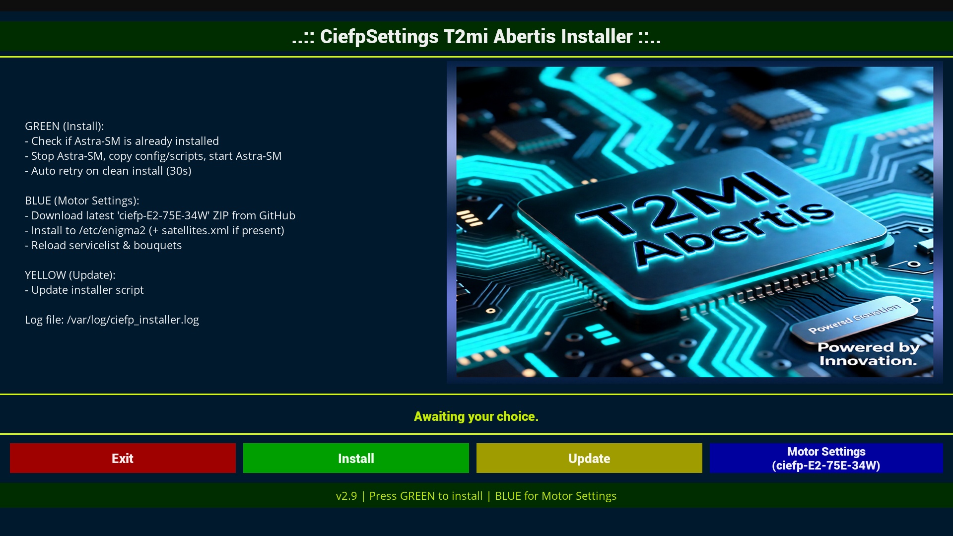 CiefpSettingsT2miAbertis screenshot 1