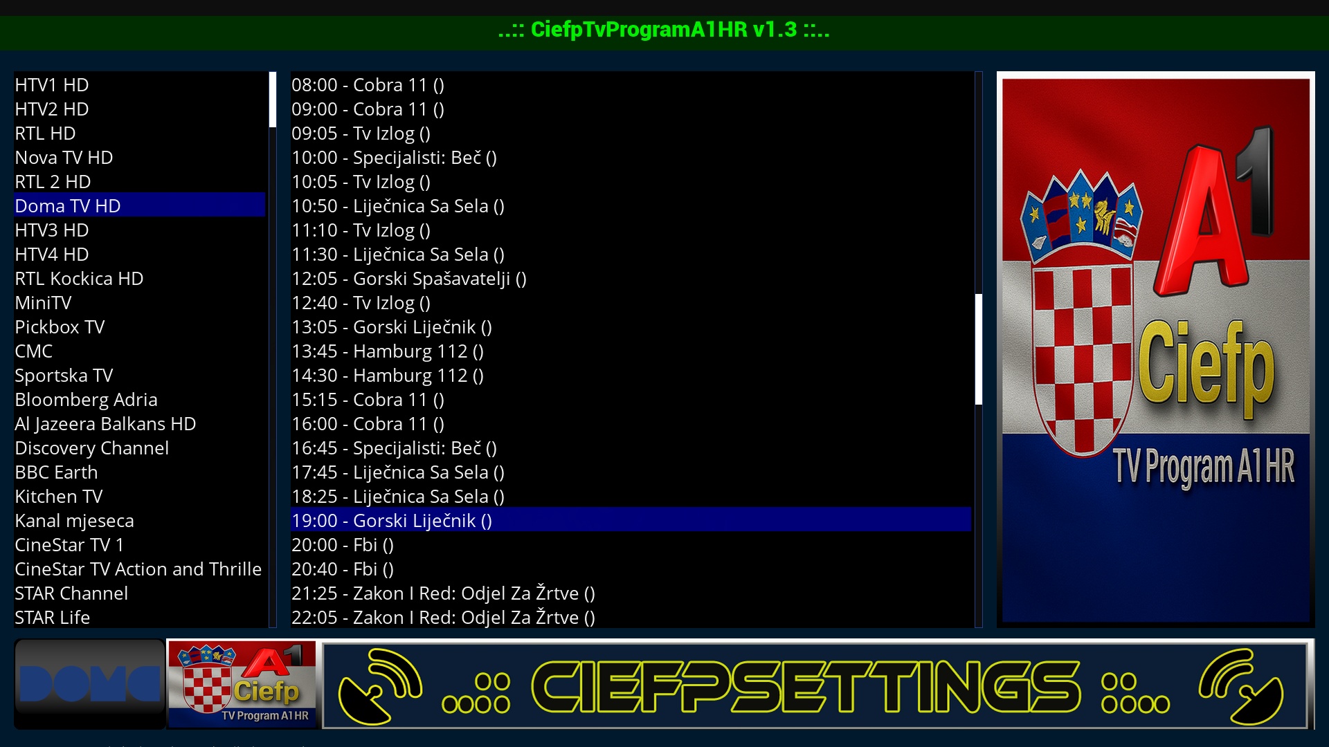 CiefpTvProgramA1HR صورة 1