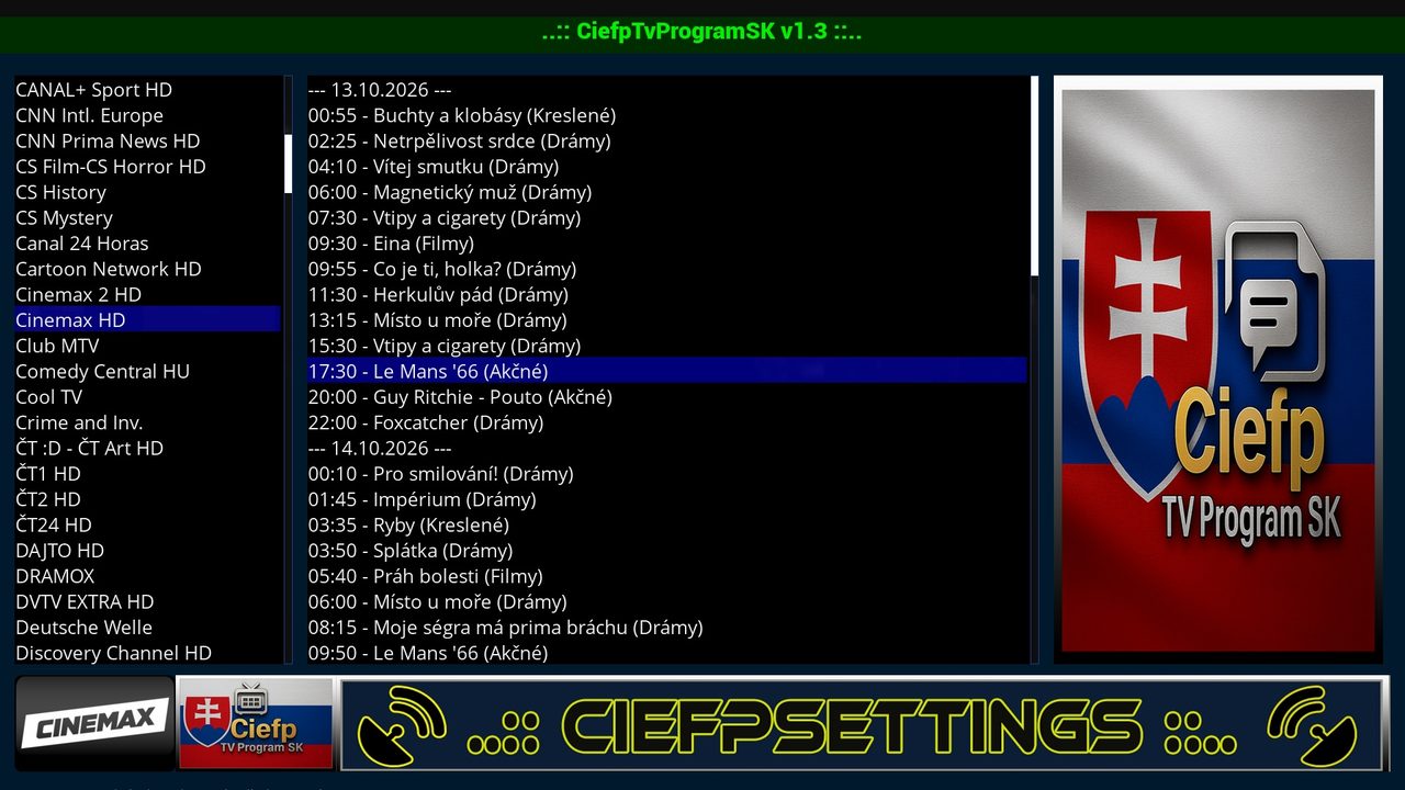 CiefpTvProgramSK صورة 1