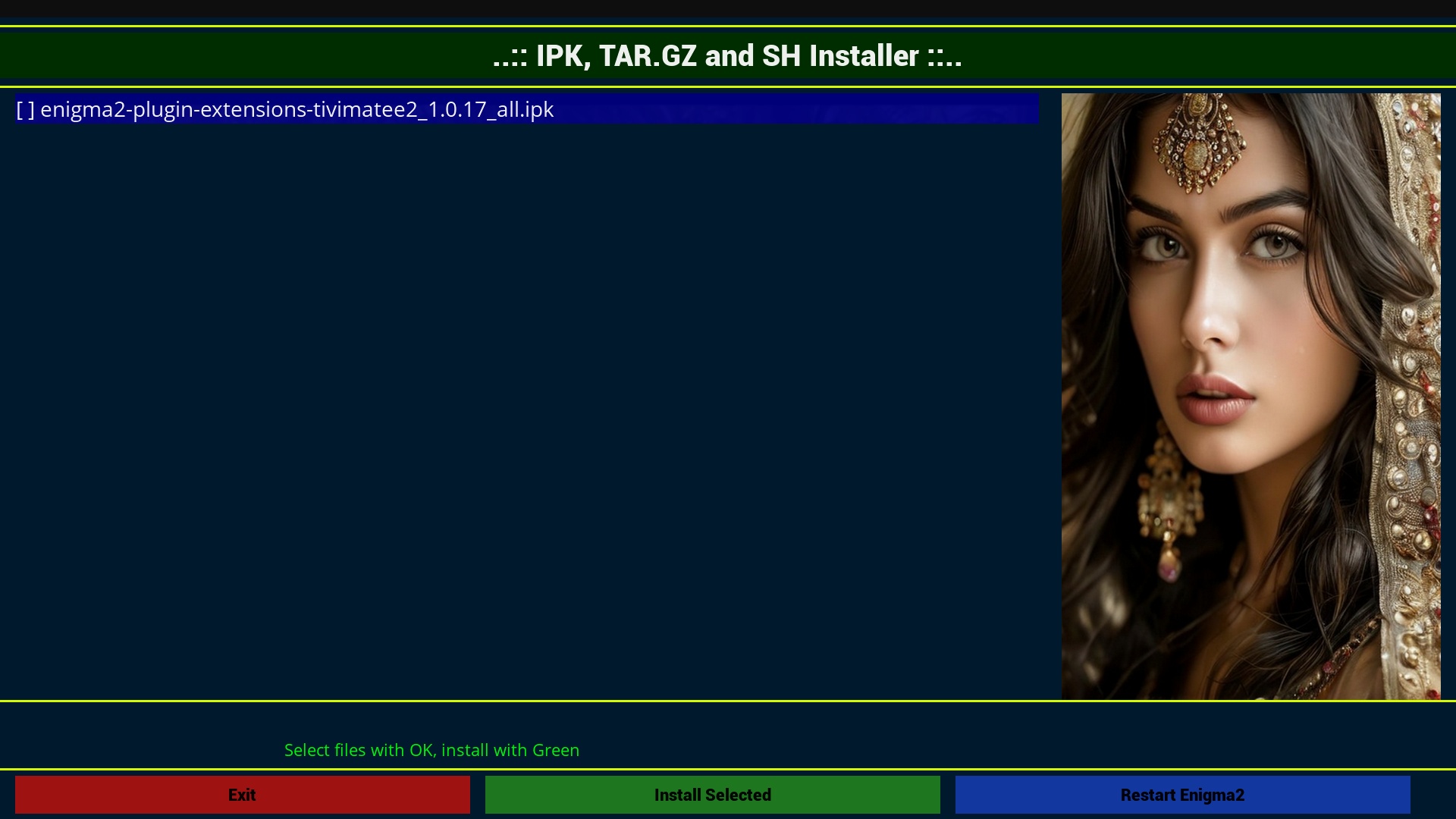 Ciefsettingspanel screenshot 3