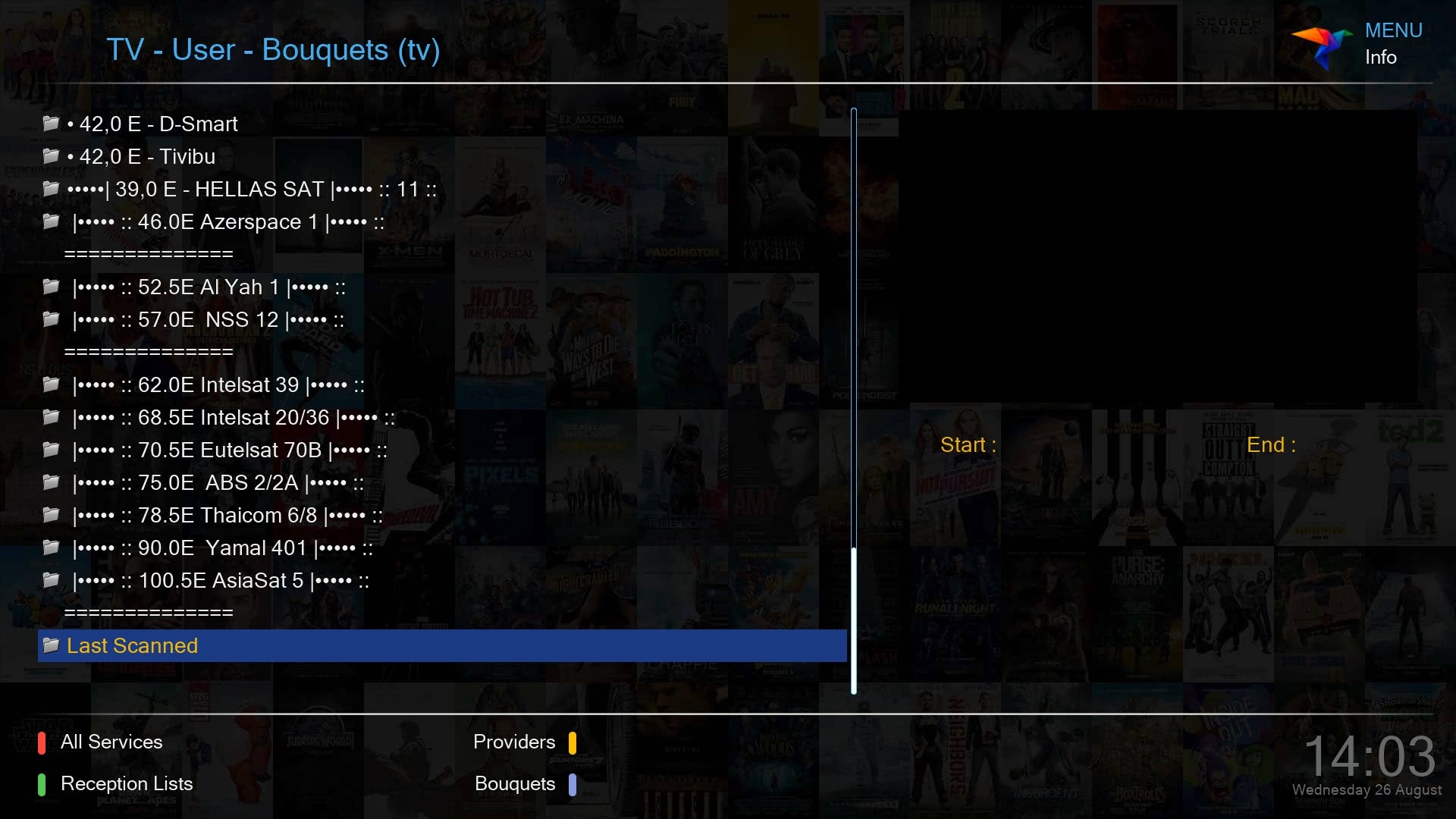 Channel List by rome7 screenshot 2