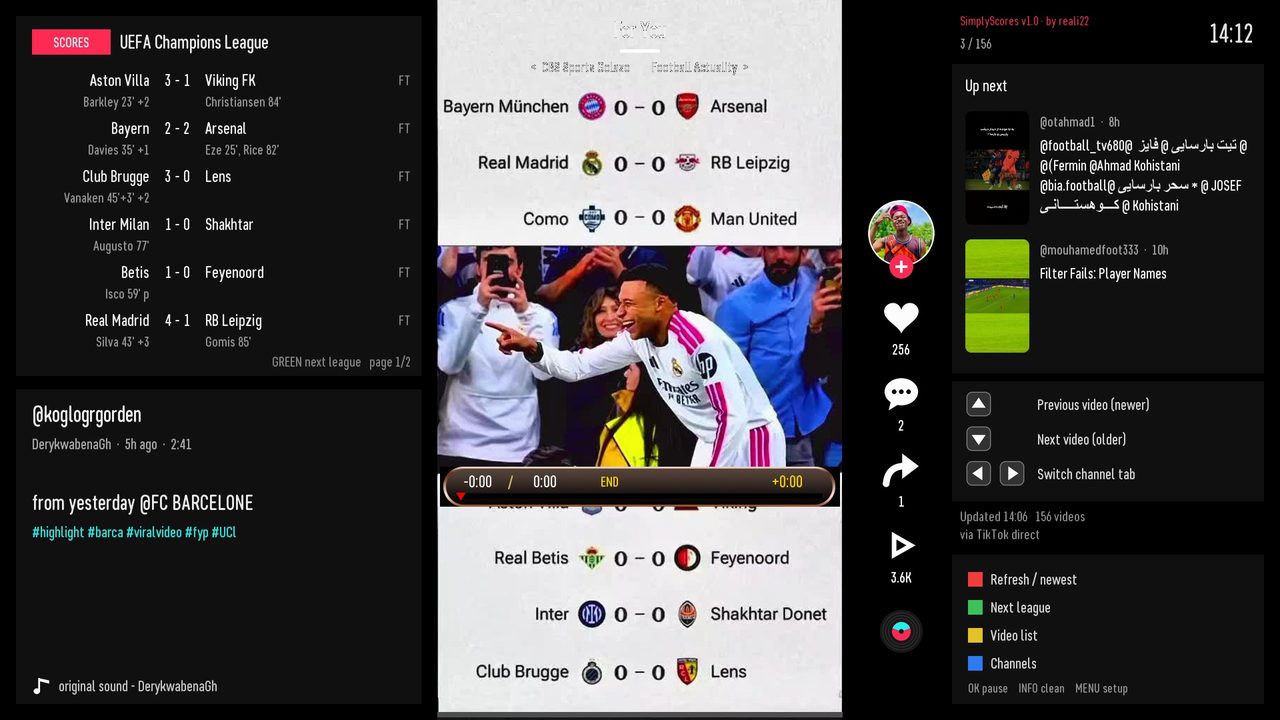 SimplyScores screenshot 2