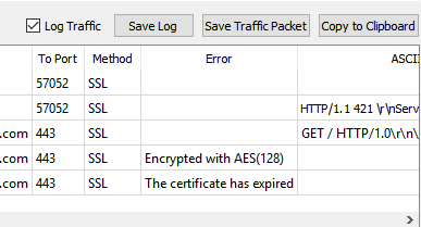 Packet Sender Direct TCP