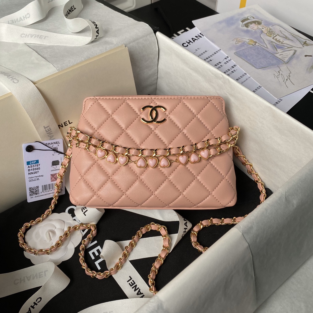 Chanel AS3787 Heart Mini Bag