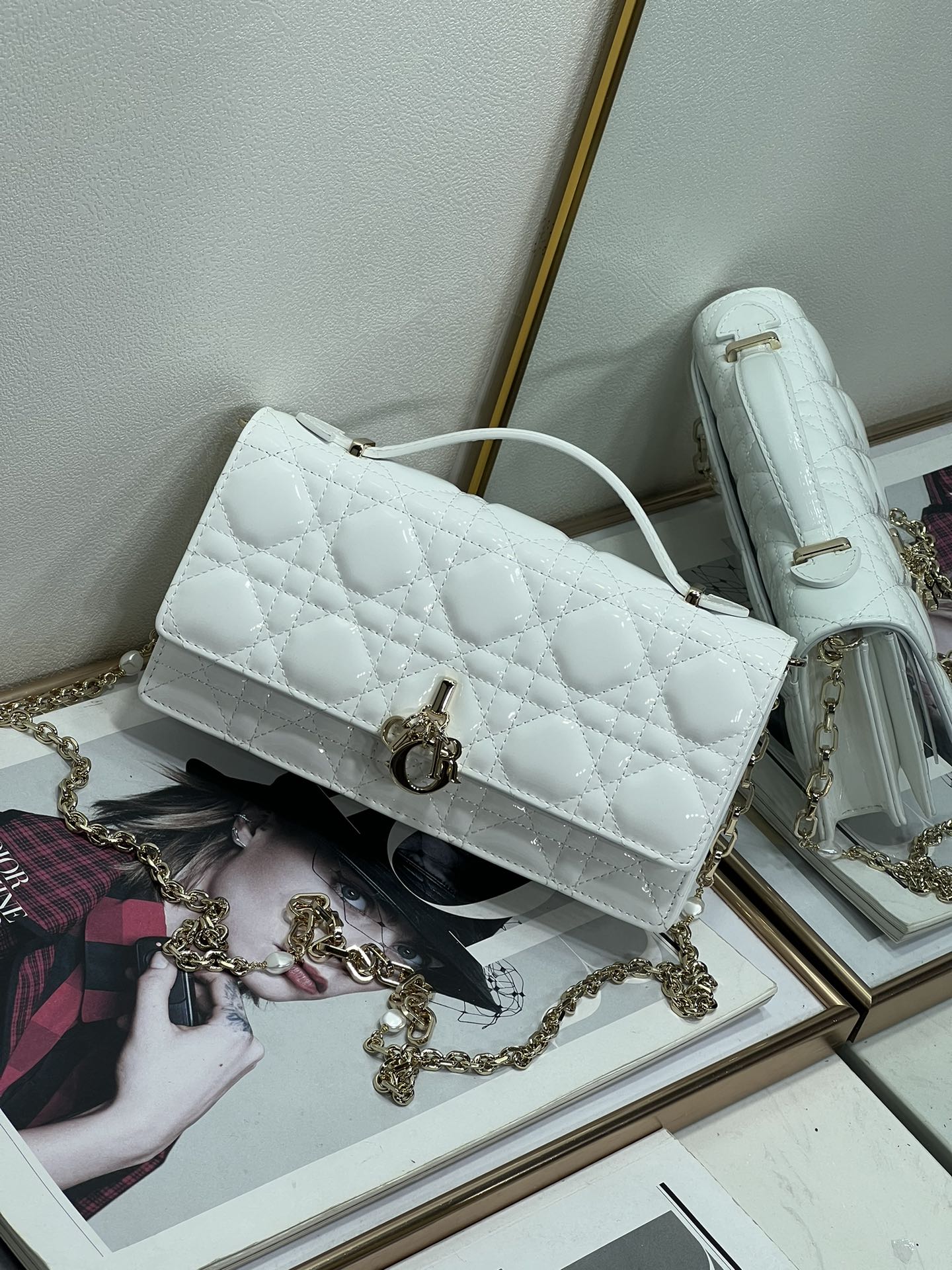 Dior Lady Dior Clutch 21cm