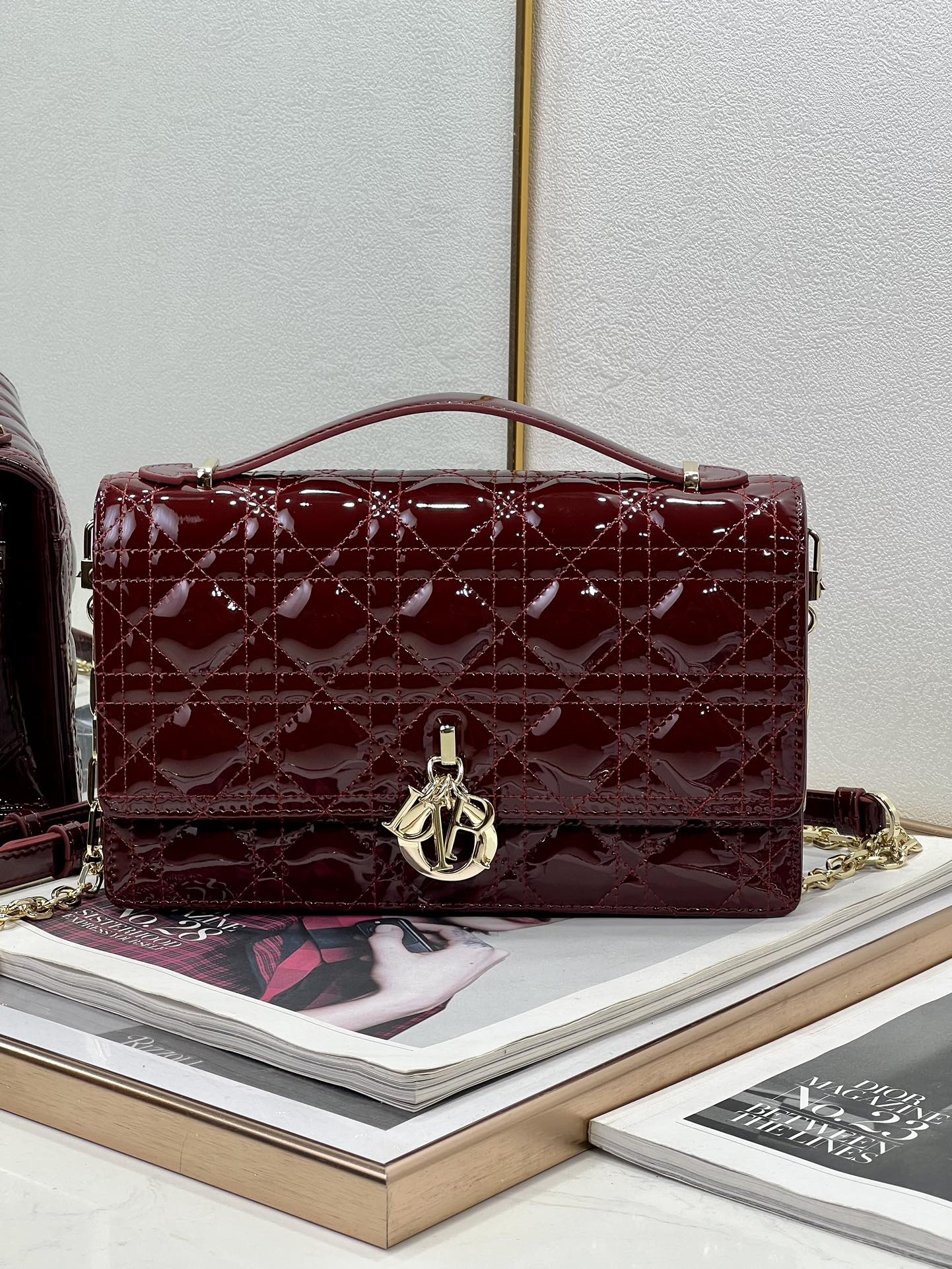 Dior Lady Dior Cannage Clutch