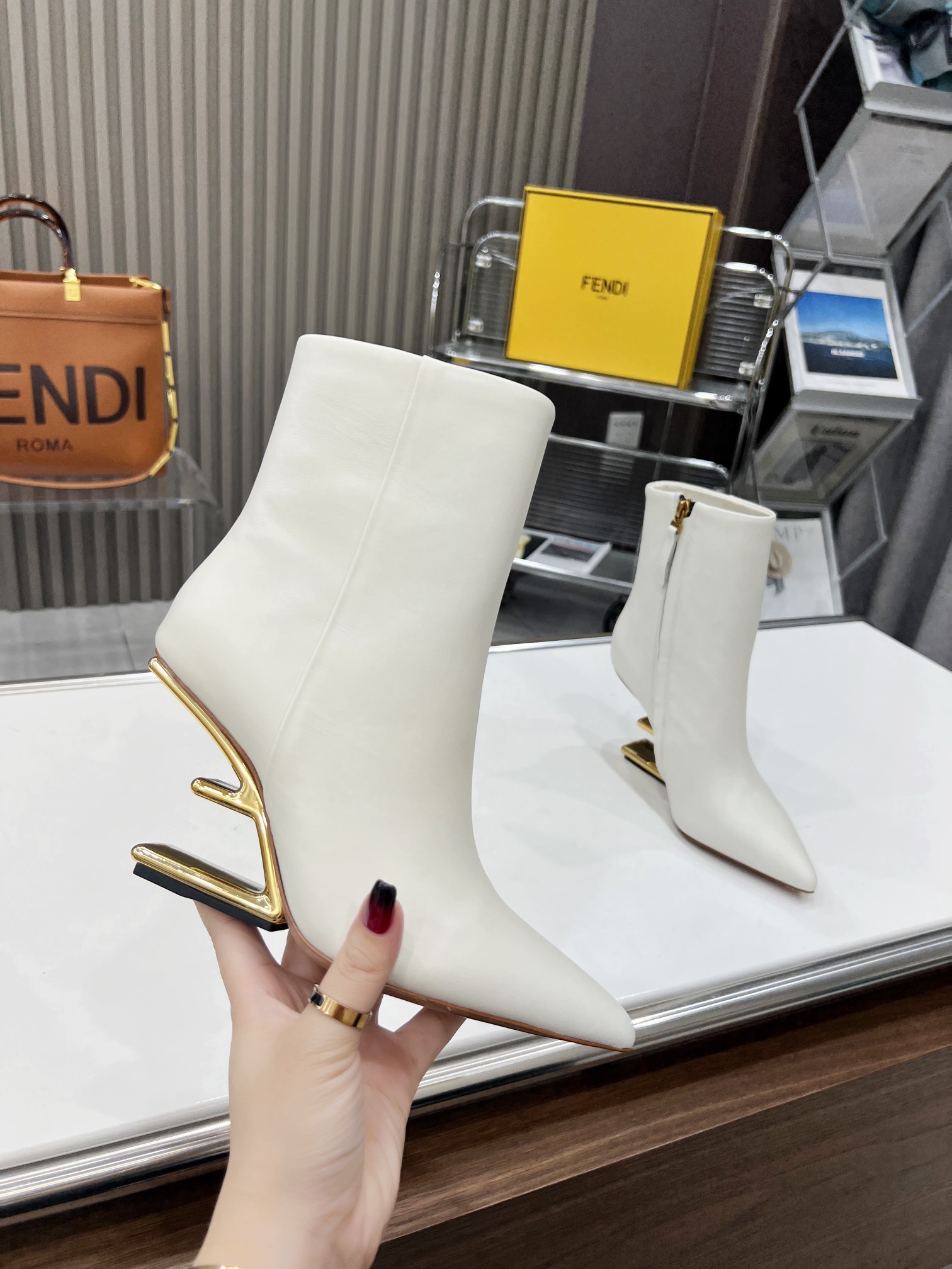 Fendi First Italian Cowhide Pumps