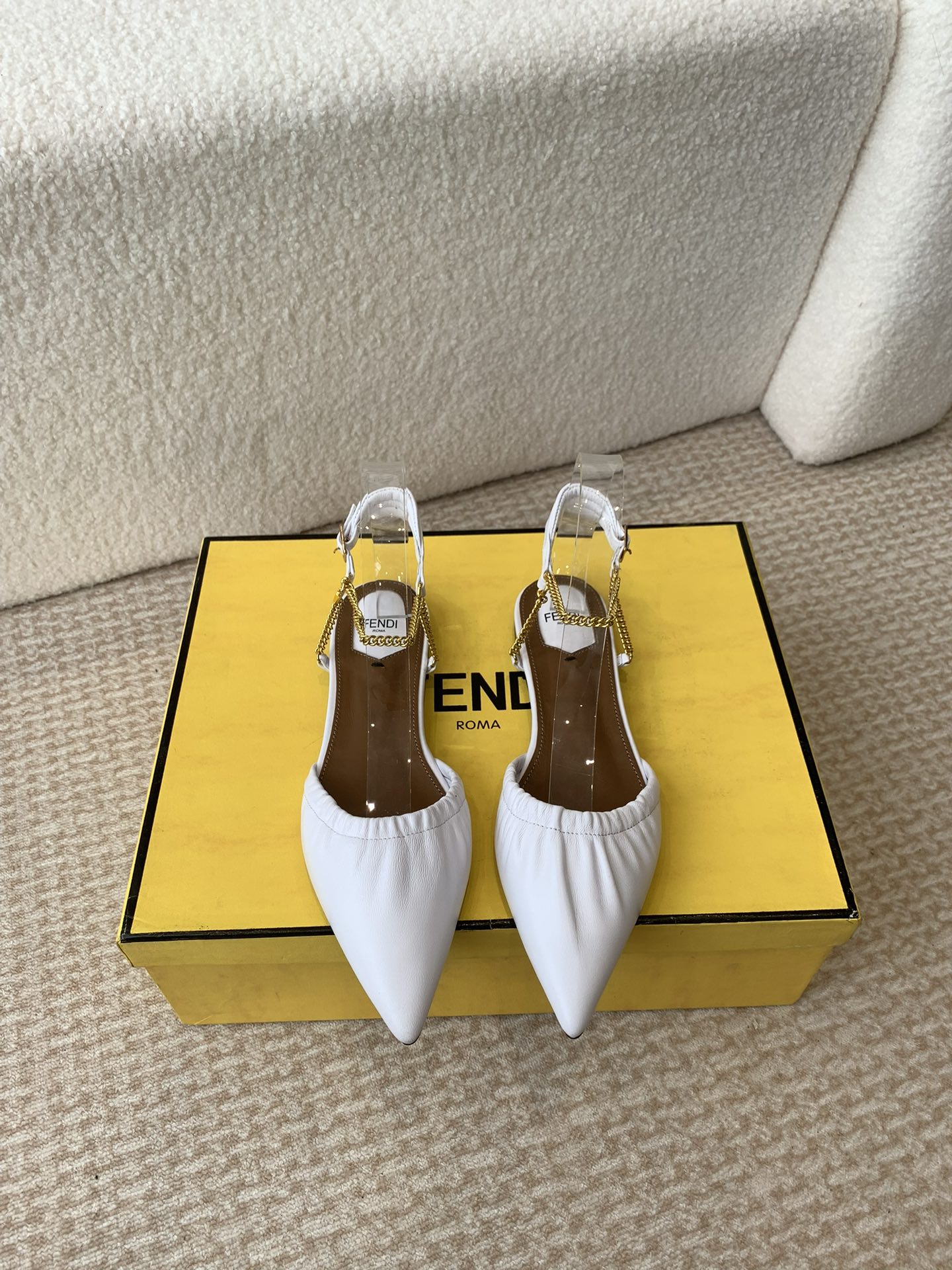 Fendi 24SS FF Heel Sandals