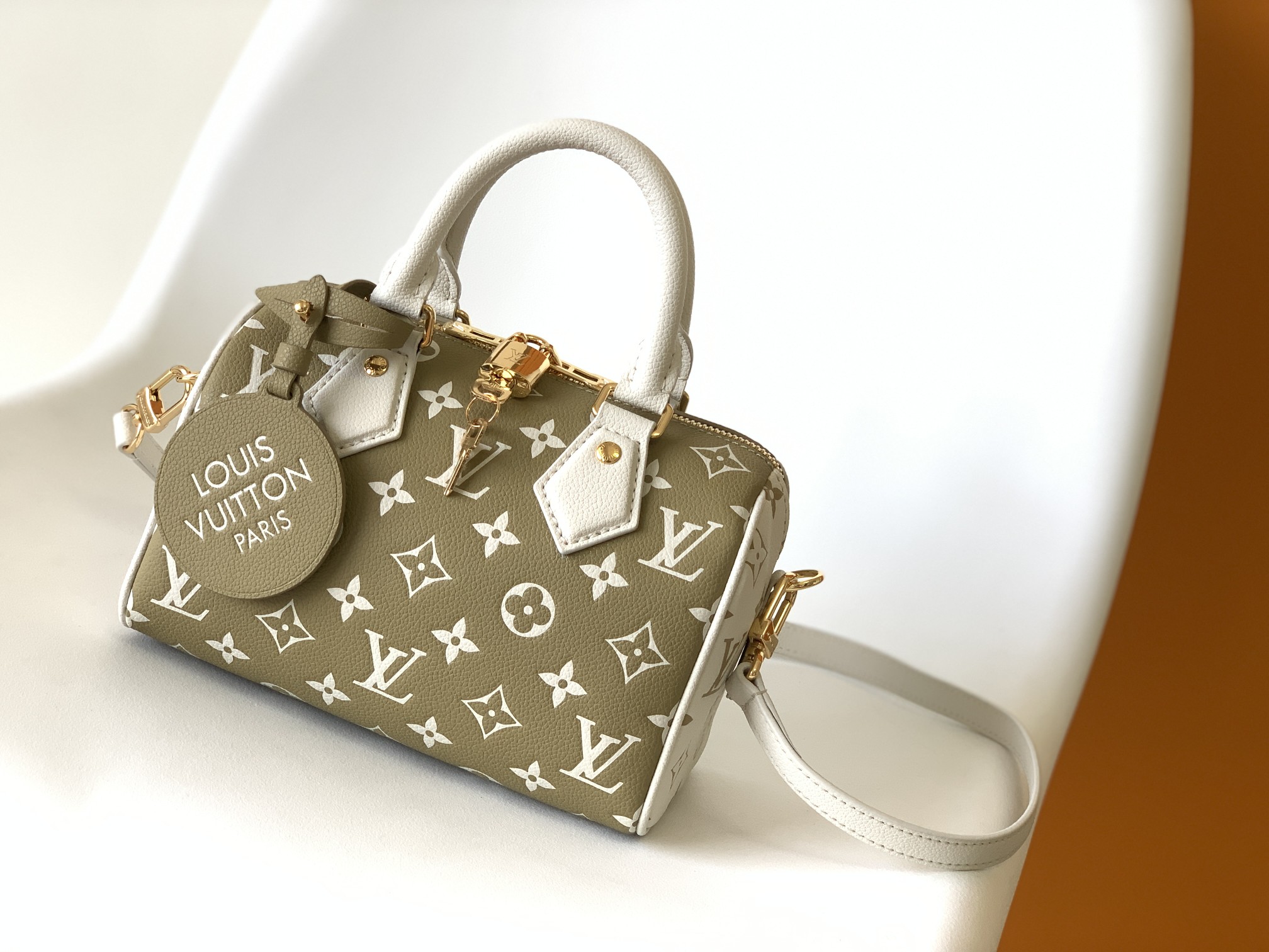 LV Speedy Bandouliere 20 Pillow Bag