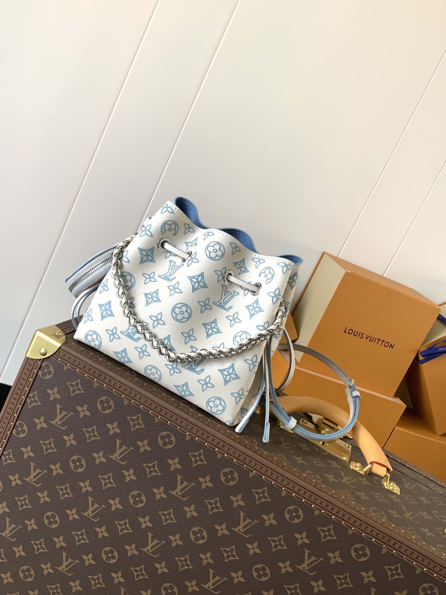 LV Flight Mode Bella Mini Bucket Bag