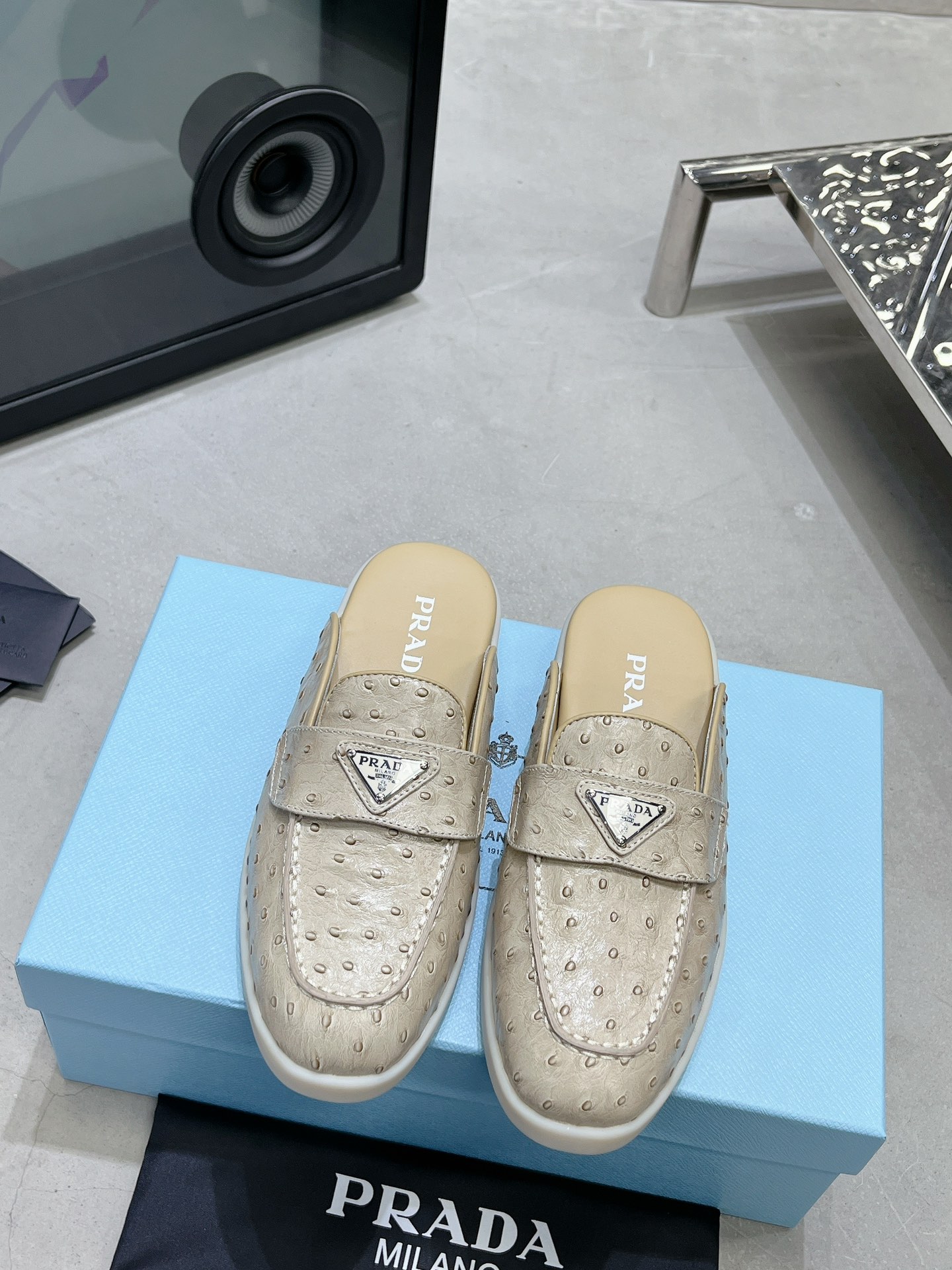 PRADA 23 Loafers & Half-Slippers