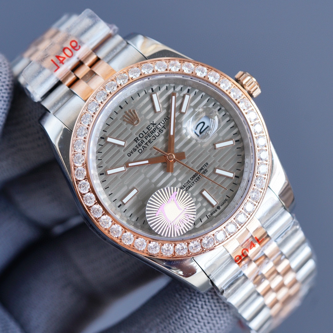 Rolex 9015 316L Steel Auto