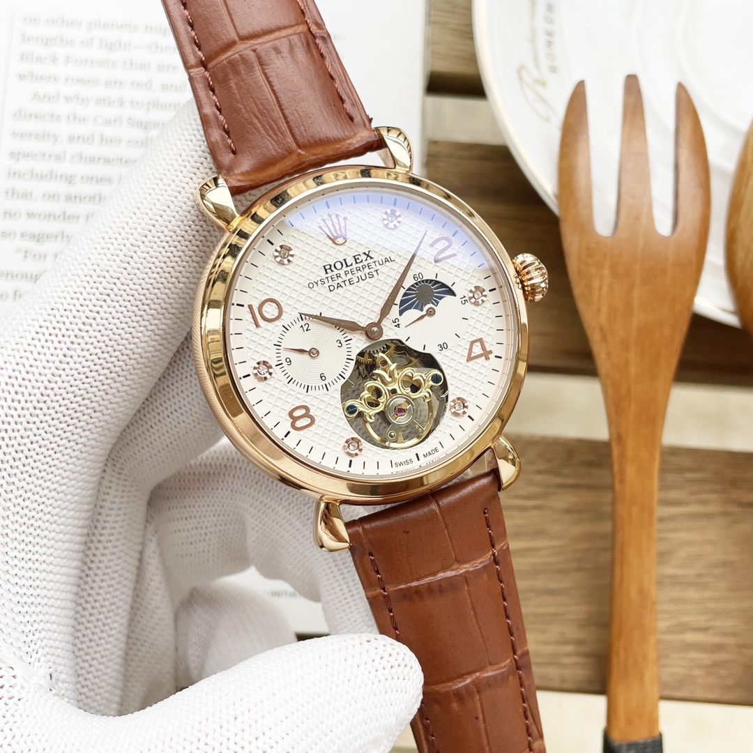 Rolex Flywheel Moonphase 42mm