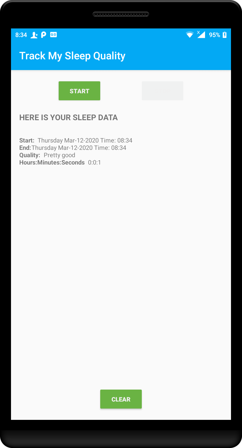 GitHub - Ahmedomarpro/Udacity-SleepQualityTracker: Room - Coroutines ...