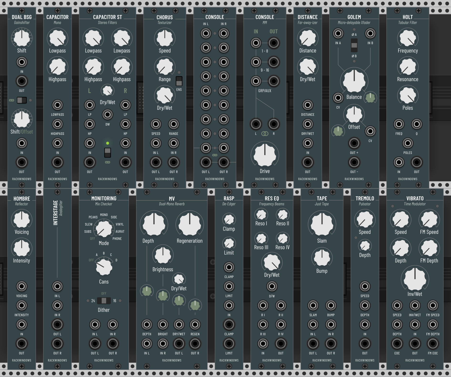 Rackwindows Modules