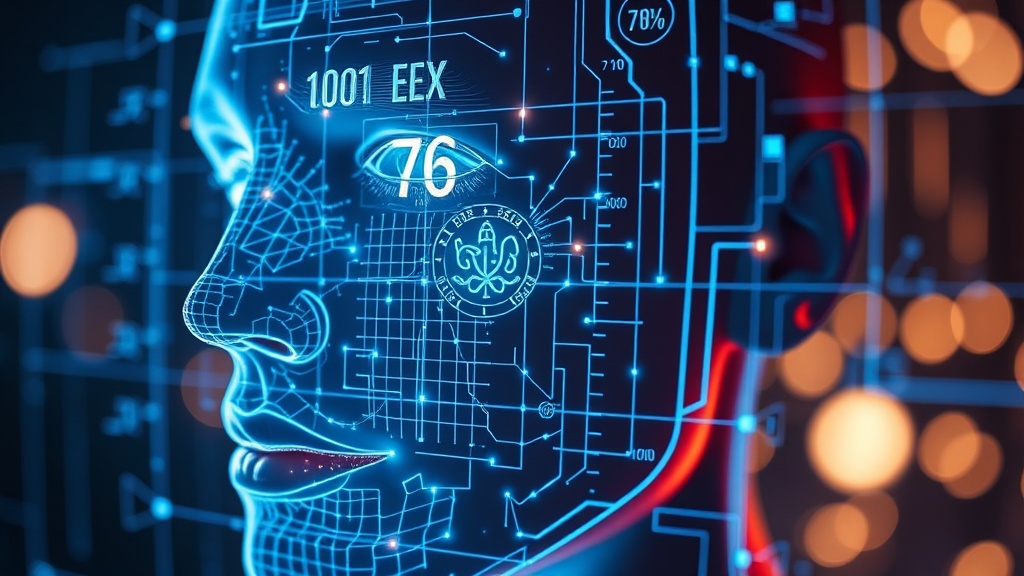 Why Privacy Matters in 2026: Complete Guide to Digital Privacy Protection and Credit Privacy 19 AI neural network analyzing human face with biometric data