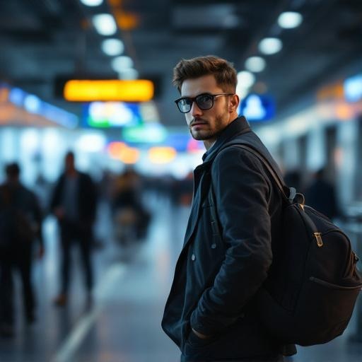 Why Privacy Matters in 2026: Complete Guide to Digital Privacy Protection and Credit Privacy 16 Silhouette in airport with surveillance cameras