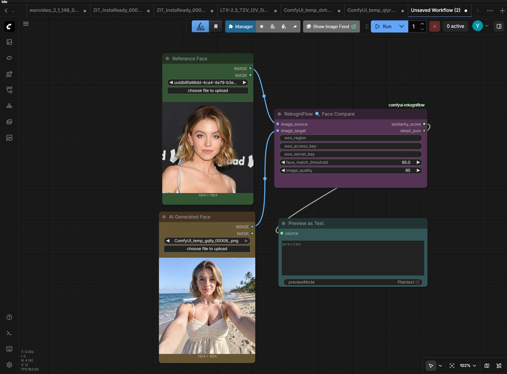 ComfyUI Single Workflow